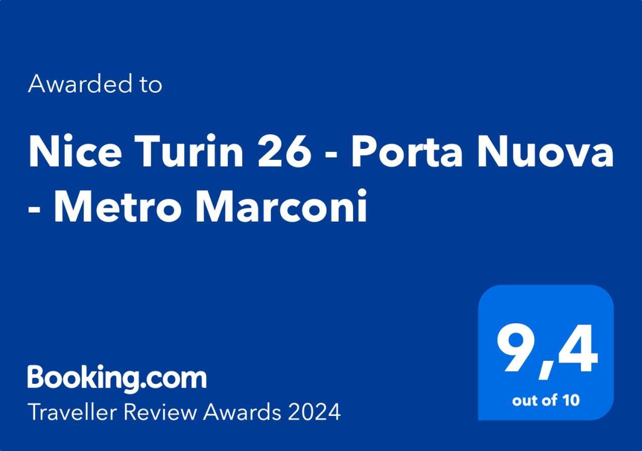 Nice Turin 26 - Porta Nuova - Metro Marconi Dış mekan fotoğraf